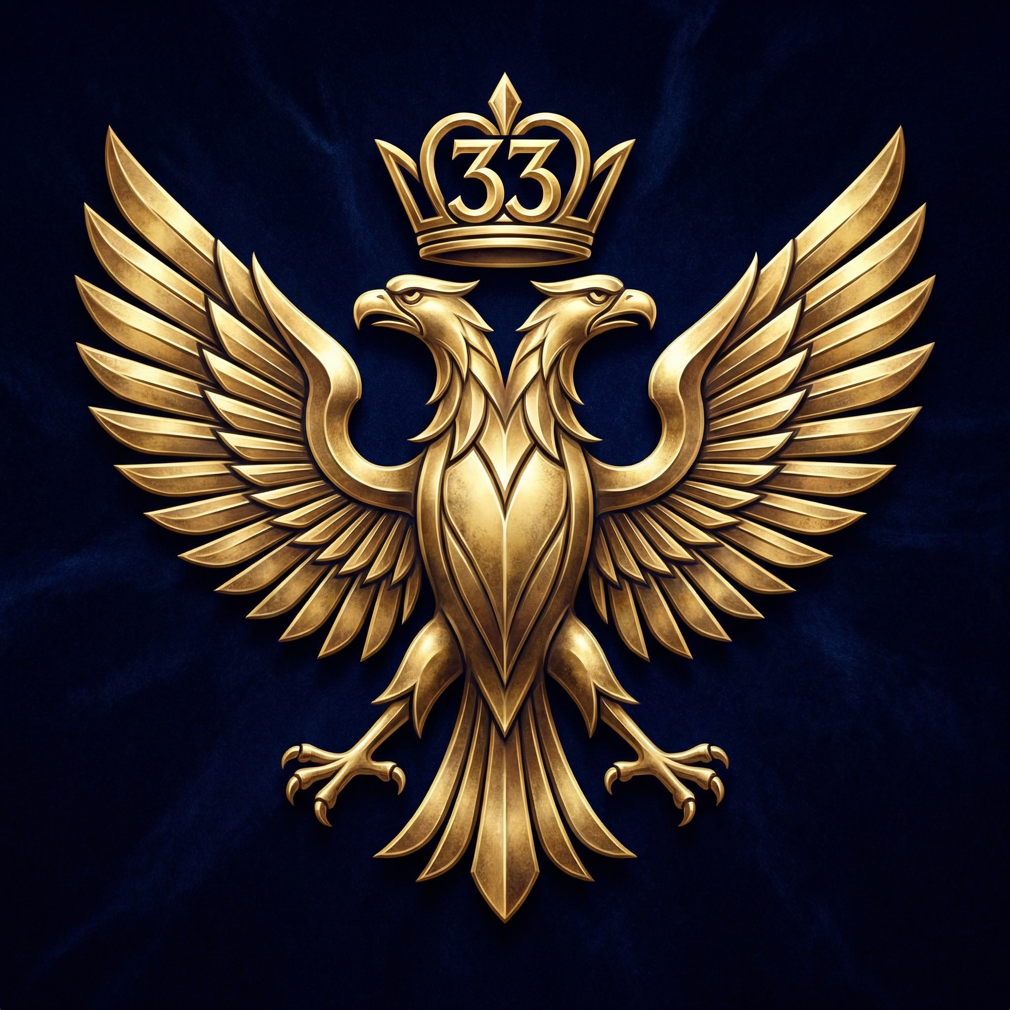 Scottish Rite 33rd Degree Double-Headed Eagle