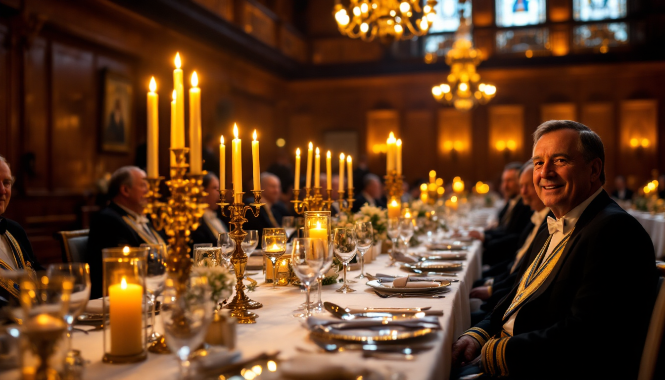 Scottish Rite fellowship banquet